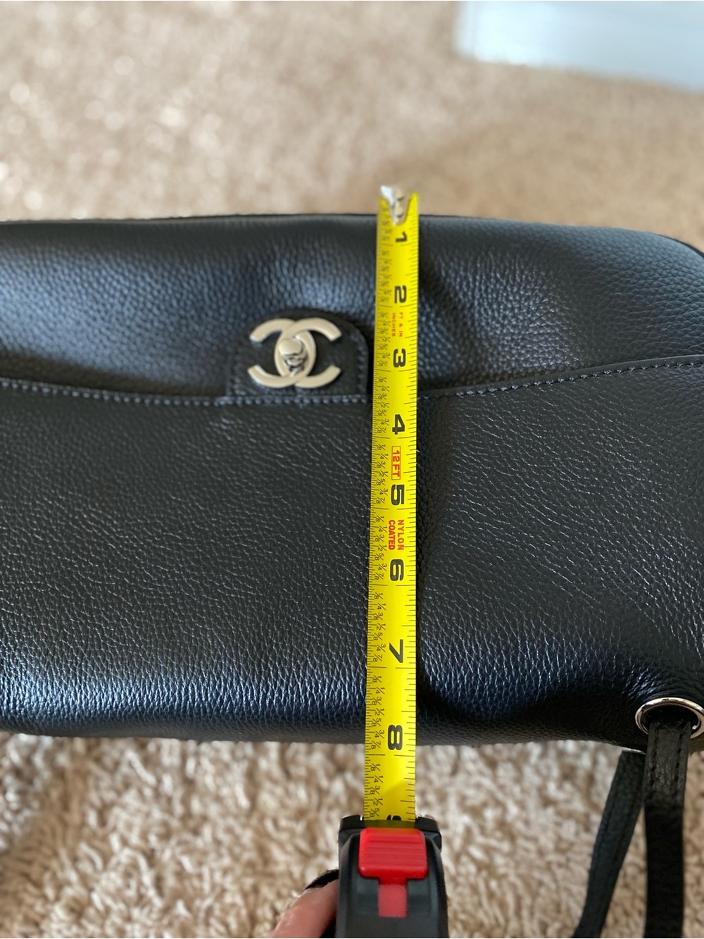 Women’s soft leather black shoulder bag New - Picture 8 of 13